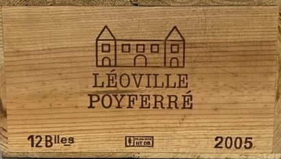 12 bottles Château LEOVILLE POYFERRE, Saint...