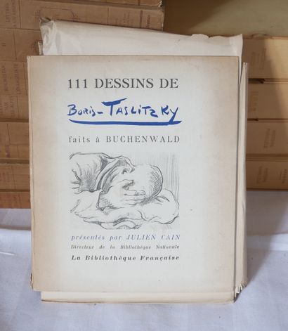 Lot de livres brochés sous emboitage