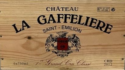 6 bottles Château LA GAFFELIERE, Saint Emilion...