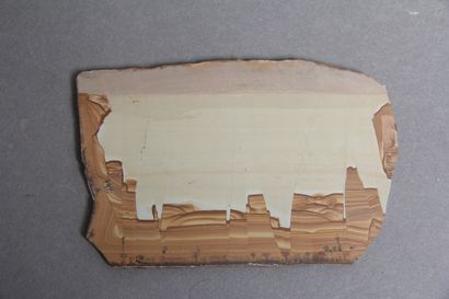 *Plaque de paésine
8,7 x 13,5 cm.
