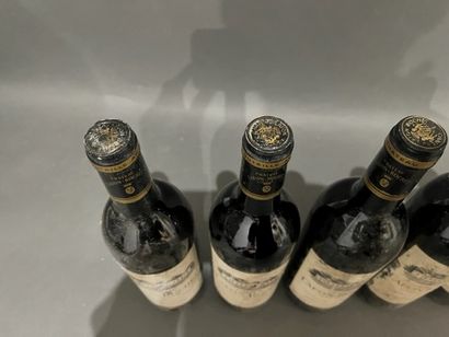 6 	bouteilles 	Château 	LAFON-ROCHET, 4°...
