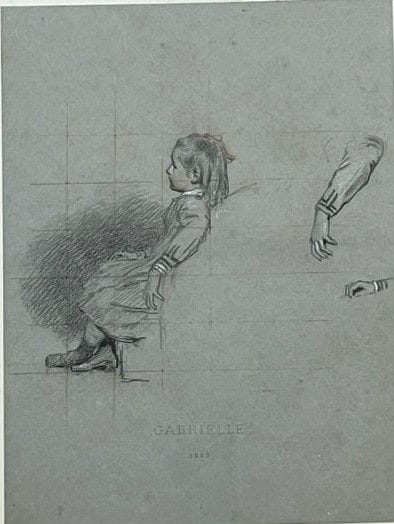 Ernest HILLEMACHER (1818-1887)								
Portrait...