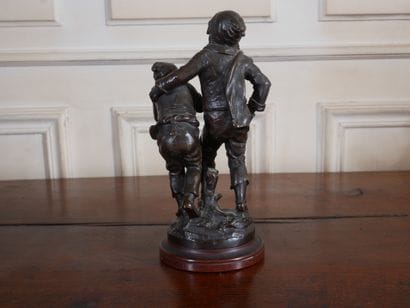 Auguste MOREAU attribué à
Deux enfants
Sculpture...
