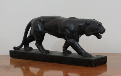 Henri BARGAS (XXème s.)
Tigre marchant
Sculpture...