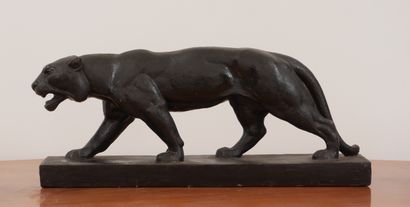Henri BARGAS (XXème s.)
Tigre marchant
Sculpture...