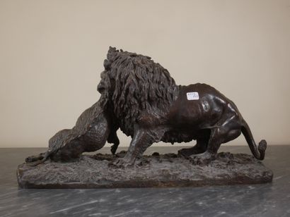 Christophe FRATIN (1801- 1864) d'après
Lion...