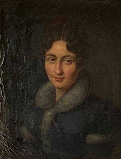 Ecole française du XIXème s.
Portrait de...