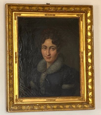 Ecole française du XIXème s.
Portrait de...