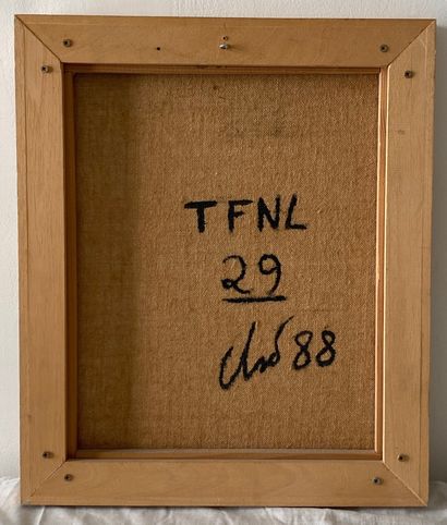 Ecole contemporaine
Sans titre : TFNL 29
Technique...