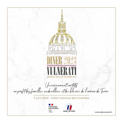 1 VULNERATI 2023 menu signed by Team France's...