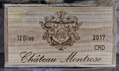 12 bottles CH. MONTROSE, 2° cru Saint-Estèphe...