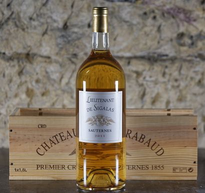 1 magnum LIEUTENANT DE SIGALAS Sauternes...