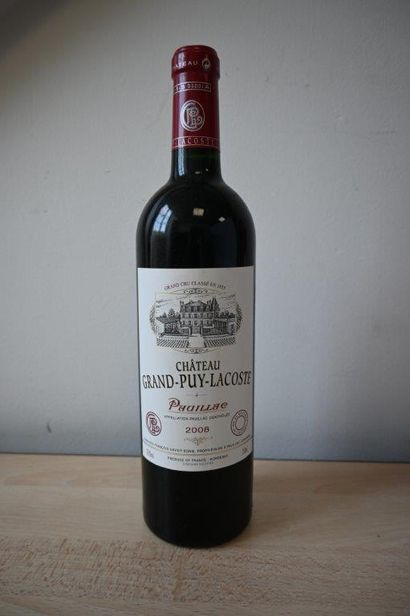 1 bottle CH. GRAND-PUY-LACOSTE, 5° cru Pauillac...