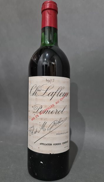 1 bottle CH. LAFLEUR, Pomerol 1977 es, elt,...