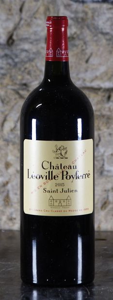 1 magnum CH. LEOVILLE POYFERRE, 2° cru Saint-Julien...