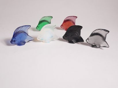 LALIQUE France 


Suite de dix ornements...