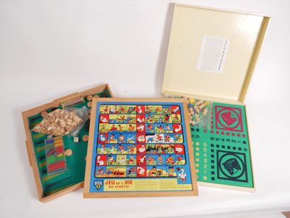 Lot de jeux de cartes, jeux de hasard, jeux...