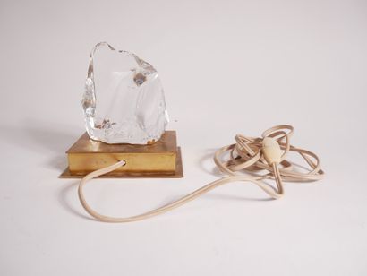 BACCARAT 


Lampe rocher en cristal de forme...