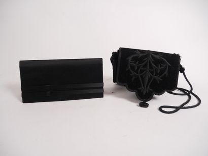 Pochette et sac du soir.