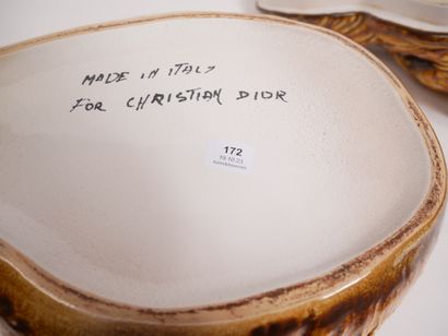 Christian DIOR 


Terrine en forme de tête...