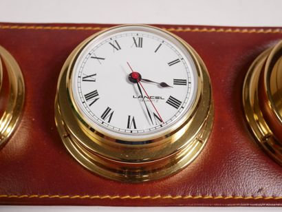 LANCEL 


Cartel formant baromètre-thermomètre...