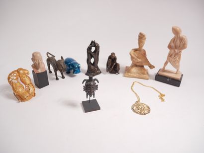Lot de dix reproductions de la RMN et di...