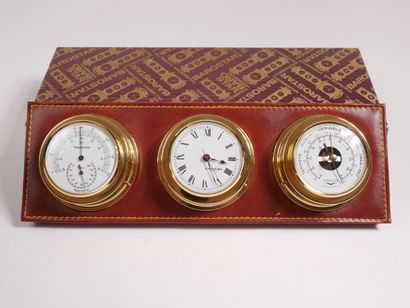 LANCEL 


Cartel formant baromètre-thermomètre...