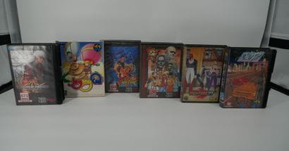 *SNK
Set of 6 games for NeoGeo AES in Japanese...