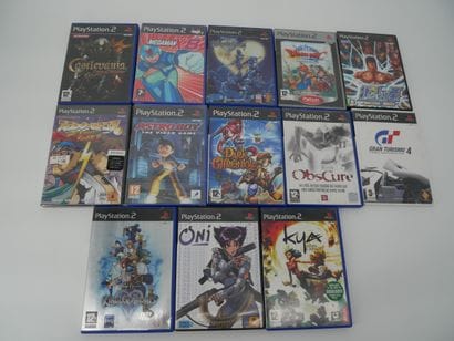*SONY
Set of 13 PlayStation 2 games: Megaman...