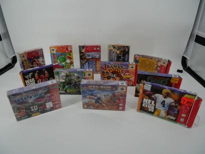 *NINTENDO
Twelve US Nintendo 64 games in...