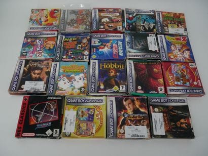 *NINTENDO
Eighteen Game Boy Advance games...