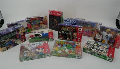 *NINTENDO
Twelve US Nintendo 64 games in...