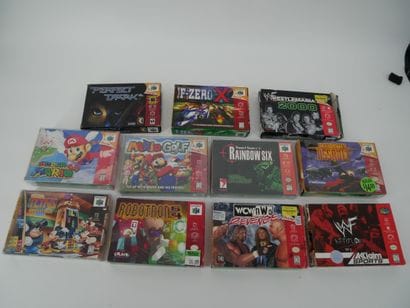 *NINTENDO
Eleven US Nintendo 64 games in...