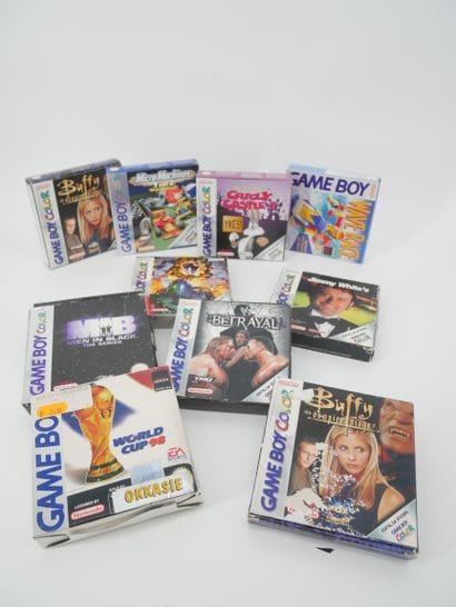 *NINTENDO
Ten games for Game Boy and Game...