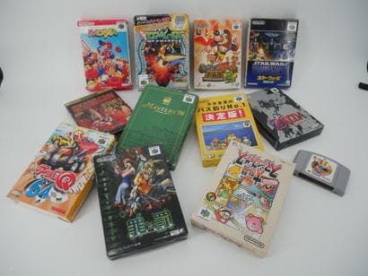 *NINTENDO
11 Japanese Nintendo 64 games in...