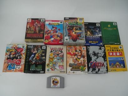 *NINTENDO
11 Japanese Nintendo 64 games in...