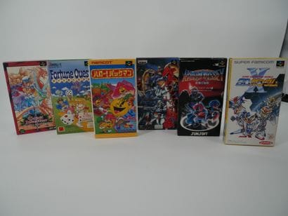*NINTENDO
Set of 18 Super Famicom boxed games:...
