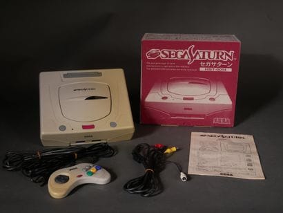 *SEGA
Sega Saturn games console model HST-0014...