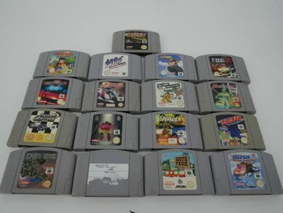 *NINTENDO
Seventeen games for Nintendo 64...