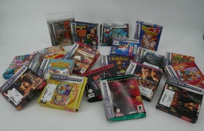 *NINTENDO
Eighteen Game Boy Advance games...