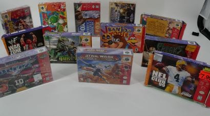 *NINTENDO
Twelve US Nintendo 64 games in...