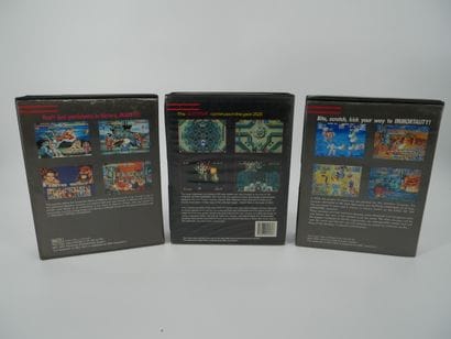 *SNK
Set of 3 games for NeoGeo AES in American...