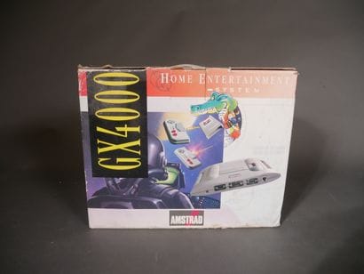 *AMSTRAD
GX4000 game console, two joysticks...