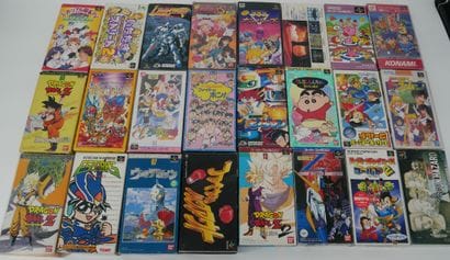 *NINTENDO
Twenty-four games for Super Famicom...