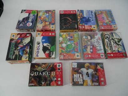 *NINTENDO
Twelve US Nintendo 64 games in...