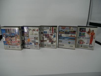 *SNK
Set of 5 games for NeoGeo AES in Japanese...