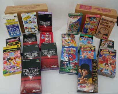 *NINTENDO
Set of two Super Famicom shipping...