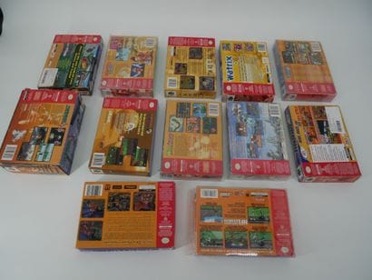 *NINTENDO
Twelve US Nintendo 64 games in...