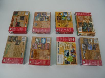 *NINTENDO
Eight U.S. Nintendo 64 games in...