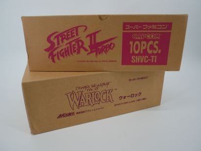*NINTENDO
Set of two Super Famicom shipping...